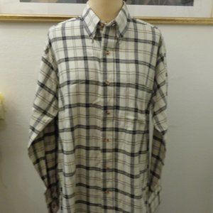 John Ashford Men's Vintage Striped Long Sleeve Button Down Shirt